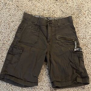 Y2K brown shorts